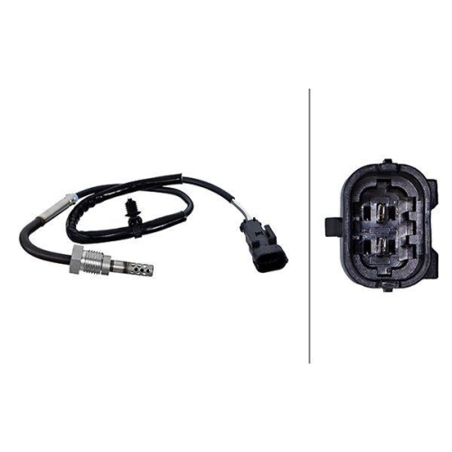 Sensor Abgastemperatur Hella 6PT 010 376-291 f&uuml;r Opel Vauxhall Chevrolet Hitachi
