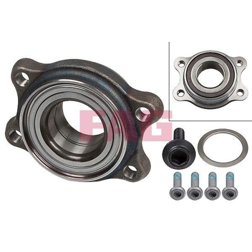 Radlagersatz Schaeffler Fag 713 6104 80 f&uuml;r Audi VW Hinterachse Vorderachse
