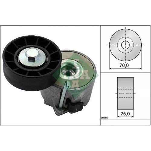 Riemenspanner Keilrippenriemen Schaeffler Ina 534 0280 10 für Citroën Fiat Iveco