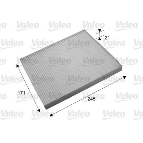 Filter Innenraumluft Valeo 715638 Valeo Essential für Hyundai Kia