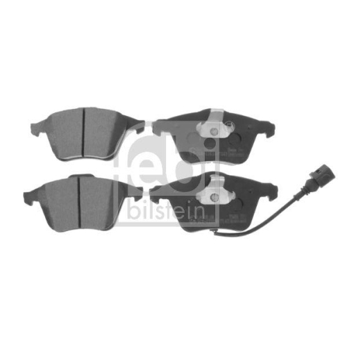 Bremsbelagsatz Scheibenbremse Febi Bilstein 16796 f&uuml;r Audi Seat VW Vorderachse