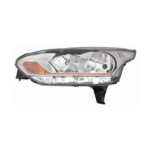 Scheinwerfer Rechts Ford Transit Connect Tourneo 2014 MIT Motor Chrom-reflektor