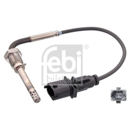 Sensor Abgastemperatur Febi Bilstein 100820 f&uuml;r Alfa Romeo Fiat Vor Katalysator