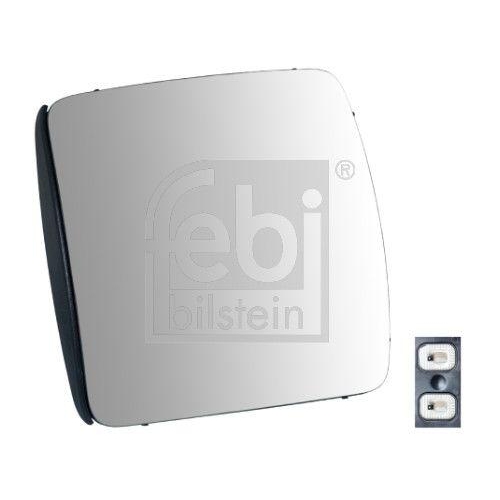 Spiegelglas Weitwinkelspiegel Febi Bilstein 107943 f&uuml;r Volvo Beidseitig