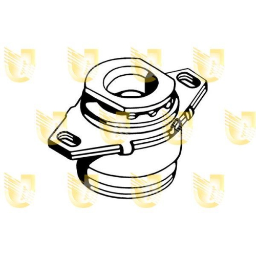 Lagerung Motor Unigom 395165 f&uuml;r Fiat Vorne