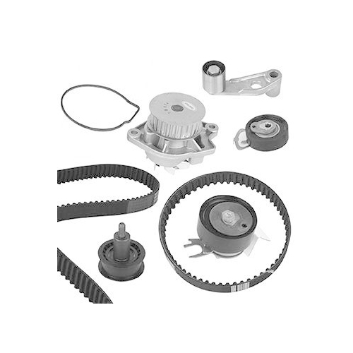 Wasserpumpe + Zahnriemensatz Graf KP674-1 f&uuml;r Audi Seat Skoda VW