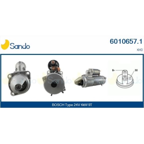 Starter Sando 6010657.1 für Khd Deutz