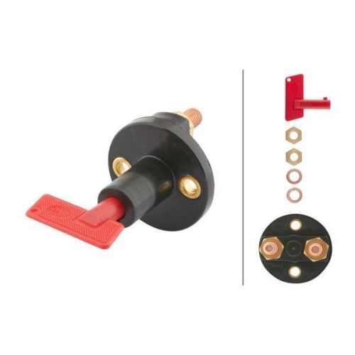 Hauptschalter Batterie Hella 6EK 002 843-001 für Audi Bmw Daf Iveco Scania Volvo