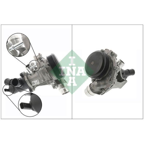Wasserpumpe Motork&uuml;hlung Schaeffler Ina 538 0731 10 f&uuml;r Mercedes Benz