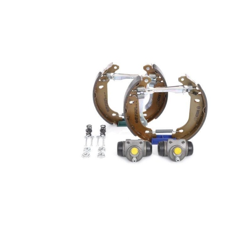 Bremsbackensatz Bosch 0204114127 Kit Superpro f&uuml;r Citro&euml;n Peugeot Hinterachse