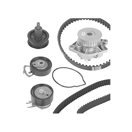 Water Pump & Timing Belt Kit Graf KP674-2 for Seat Skoda VW