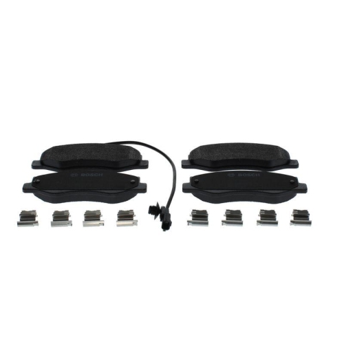 Bremsbelagsatz Scheibenbremse Bosch 0986494756 f&uuml;r Nissan Opel Renault Saab
