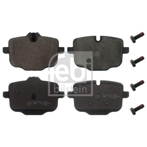 Bremsbelagsatz Scheibenbremse Febi Bilstein 16812 f&uuml;r Bmw Hinterachse