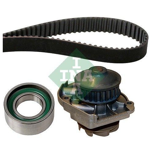 Wasserpumpe + Zahnriemensatz Schaeffler Ina 530 0205 30 f&uuml;r Fiat Lancia