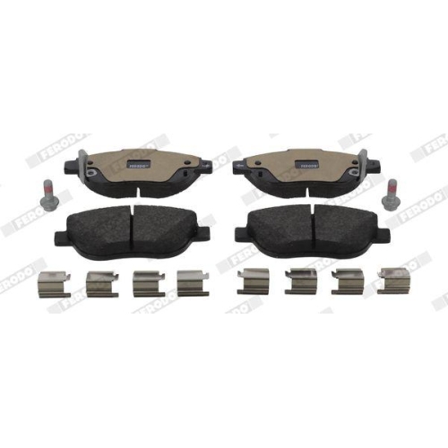 Bremsbelagsatz Scheibenbremse Ferodo FDB4458 Premier f&uuml;r Fiat Opel Vauxhall