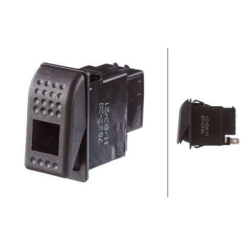 Hazard Warning Light Switch Hella 6HH 007 832-281 for Liebherr Kubota Manitou