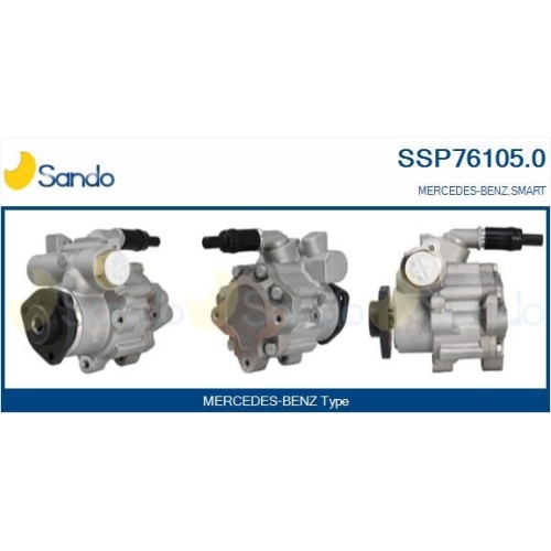 Hydraulikpumpe Lenkung Sando SSP76105.0 f&uuml;r Mercedes Benz Mercedes Benz