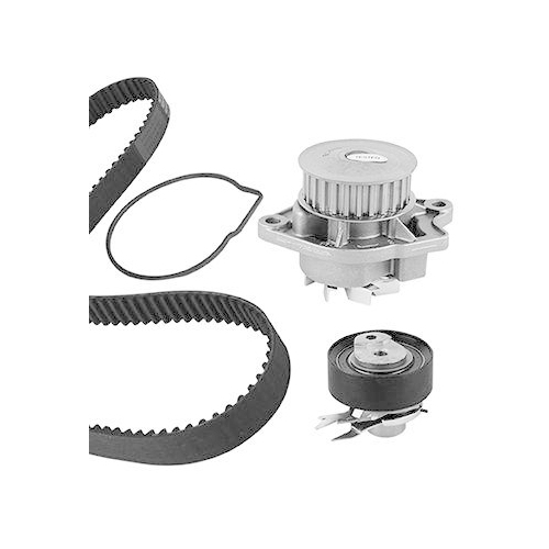 Wasserpumpe + Zahnriemensatz Graf KP676-2 f&uuml;r Audi Seat VW