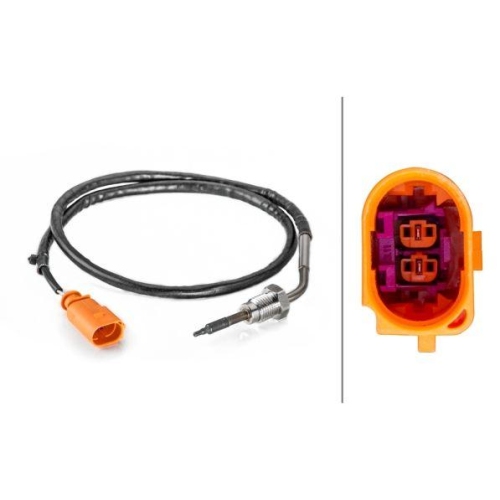 Sensor Abgastemperatur Hella 6PT 014 494-351 für VW Nach Rußpartikelfilter