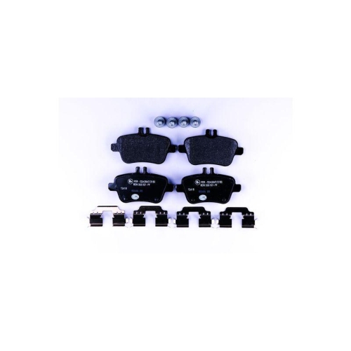 Bremsbelagsatz Scheibenbremse Hella 8DB 355 021-791 f&uuml;r Mercedes Benz Infiniti