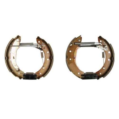 Bremsbackensatz Bosch 0204114548 Kit Superpro f&uuml;r Citro&euml;n Peugeot Hinterachse