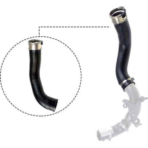 Ladeluftschlauch Gates 09-0539 f&uuml;r Renault Dacia