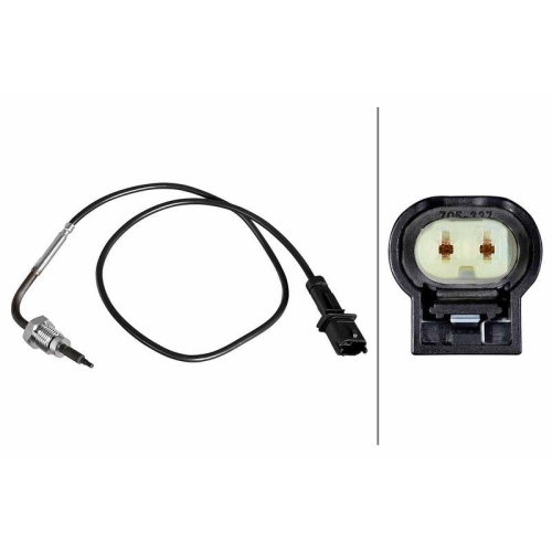 Sensor Abgastemperatur Hella 6PT 010 376-661 f&uuml;r Fiat Vor Ru&szlig;partikelfilter