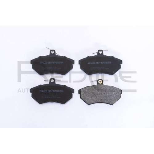Bremsbelagsatz Scheibenbremse Red-line 27AU000 f&uuml;r Audi Seat VW Piaggio