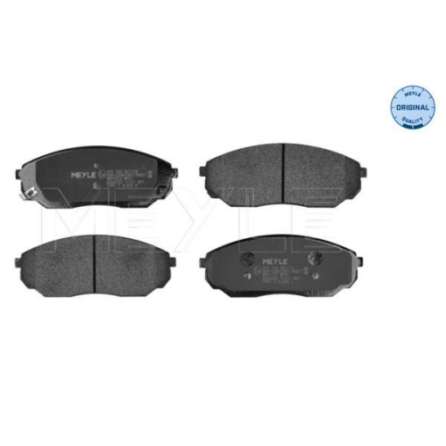 Bremsbelagsatz Scheibenbremse Meyle 0252409217W Meyle-original: True To Oe. f&uuml;r