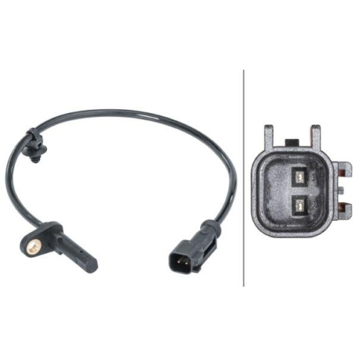 Sensor Raddrehzahl Hella 6PU 012 679-601 f&uuml;r Ford Hitachi Hinterachse