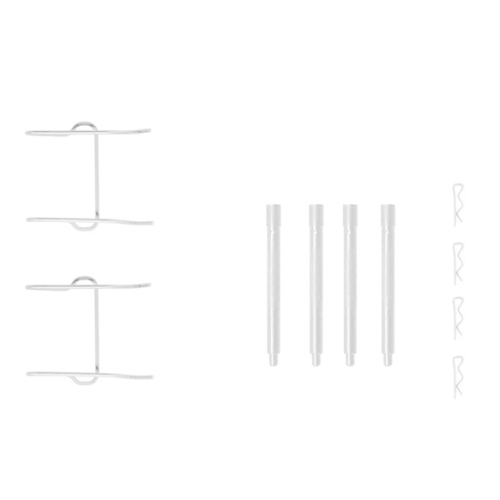 Zubehörsatz Scheibenbremsbelag Hella 8DZ 355 202-401 für Peugeot Hinterachse