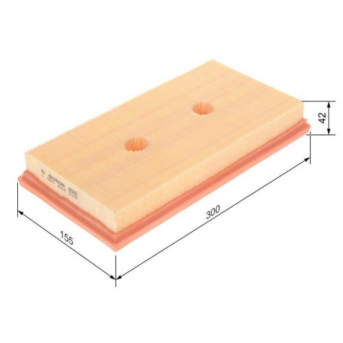 Luftfilter Bosch 1457433315 für Audi Skoda VW