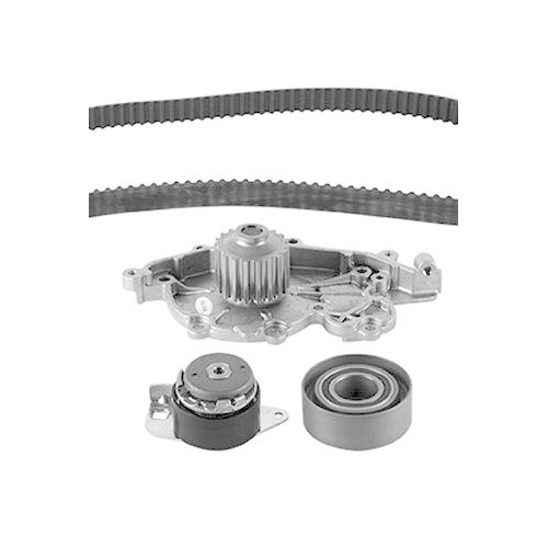 Wasserpumpe + Zahnriemensatz Graf KP723-1 f&uuml;r Mitsubishi Renault Hyundai Kia