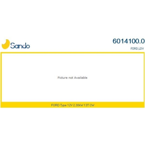 Starter Sando 6014100.0 für Ford