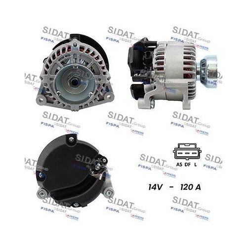 Generator Sidat A12VS0061A2 f&uuml;r Ford