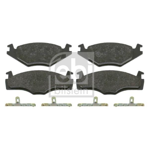 Bremsbelagsatz Scheibenbremse Febi Bilstein 16005 f&uuml;r Seat VW Vorderachse