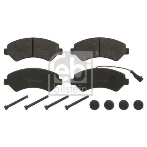 Bremsbelagsatz Scheibenbremse Febi Bilstein 16840 f&uuml;r Citro&euml;n Fiat Opel Peugeot