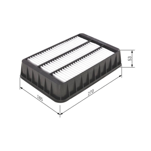 Luftfilter Bosch F026400200 für Citroën Mitsubishi Peugeot