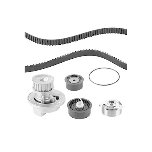 Wasserpumpe + Zahnriemensatz Graf KP727-2 f&uuml;r Opel Vauxhall