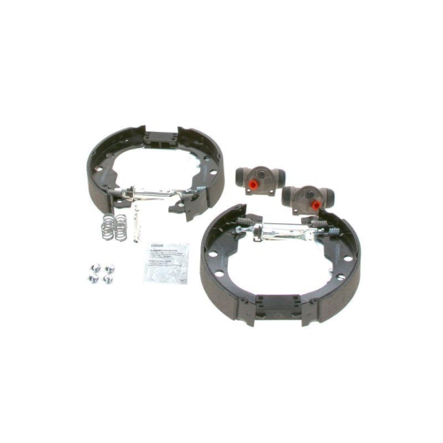 Bremsbackensatz Bosch 0204114122 Kit Superpro f&uuml;r Citro&euml;n Peugeot Hinterachse