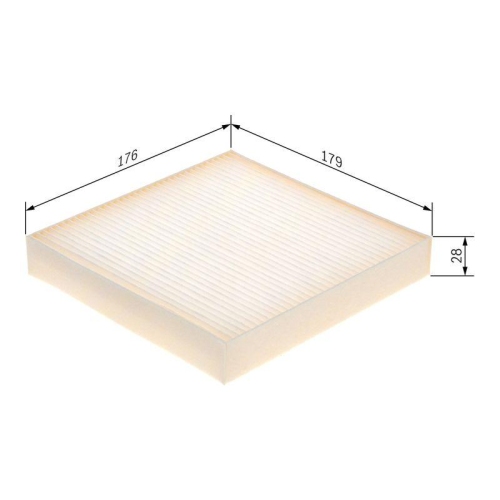 Filter Innenraumluft Bosch 1987435134 f&uuml;r Kia Amc