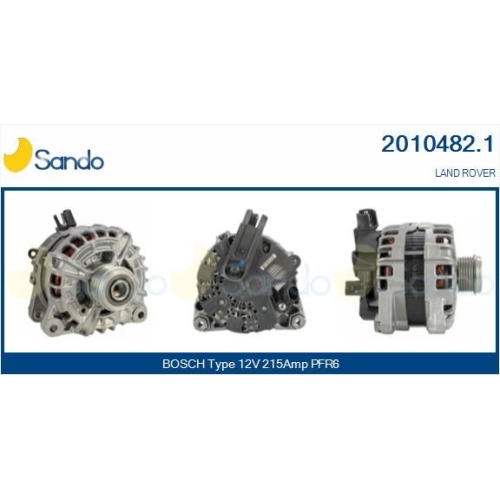 Generator Sando 2010482.1 f&uuml;r Ford Jaguar Land Rover