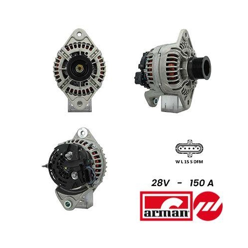 Generator Sidat A24BH0008AS Arman f&uuml;r Volvo