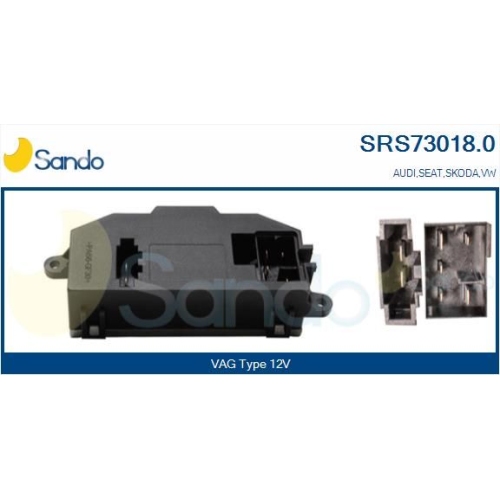 Widerstand Innenraumgebl&auml;se Sando SRS73018.0 f&uuml;r Vag