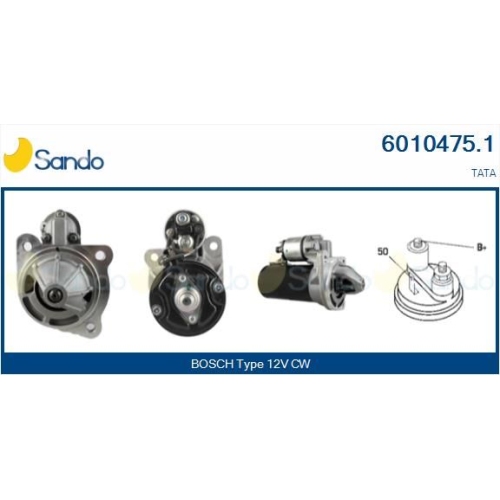 Starter Sando 6010475.1 f&uuml;r Tata
