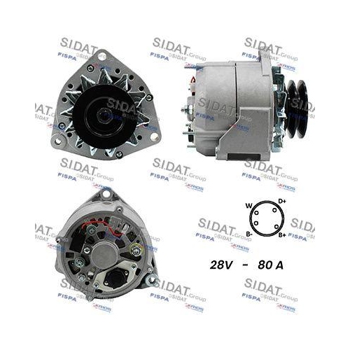 Generator Sidat A24BH0032A2 für Daf Man Mercedes Benz Mercedes Benz