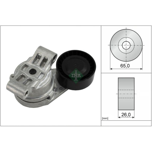 Belt Tensioner V Ribbed Belt Ina 534 0308 10 for Citroën Fiat Ford Peugeot
