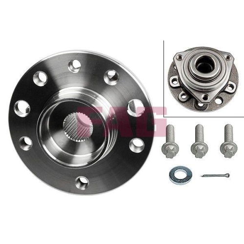 Radlagersatz Schaeffler Fag 713 6440 30 f&uuml;r Opel Vauxhall General Motors