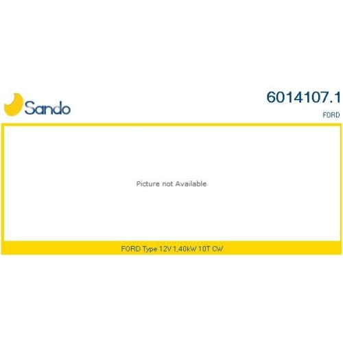 Starter Sando 6014107.1 f&uuml;r Ford