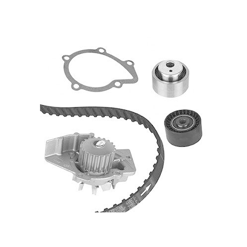 Wasserpumpe + Zahnriemensatz Graf KP747-2 f&uuml;r Citro&euml;n Fiat Lancia Peugeot Suzuki